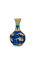 vaso-persiano-decoro-pesci-nel-blu-intenso