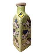 vaso-persiano-triangolare-verde