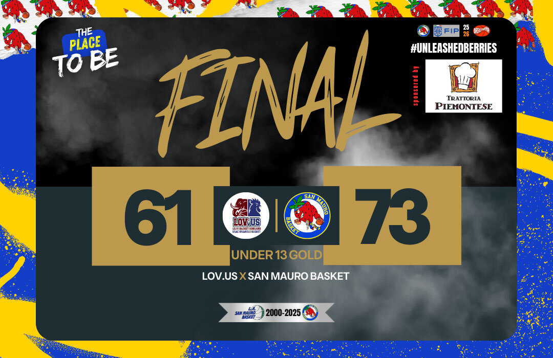 U13 GOLD: RITORNO ALLA VITTORIA