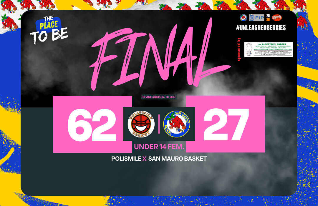 U14 FEMM.: L'IMPEGNO NON E' BASTATO