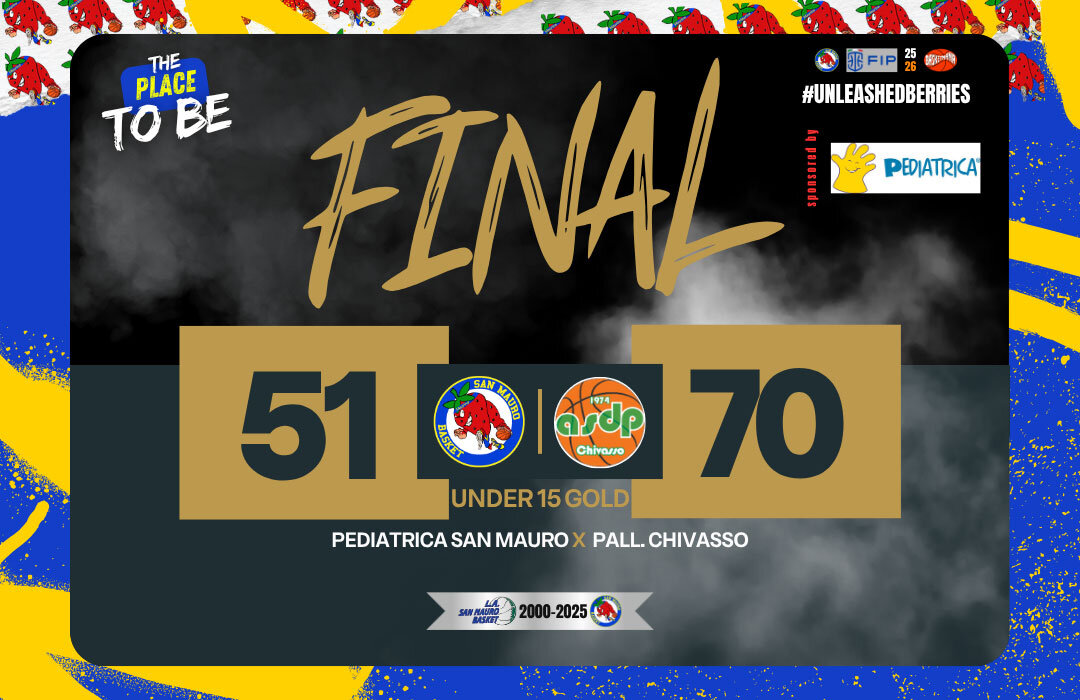 U15 GOLD: SI PAGA UN BRUTTO AVVIO