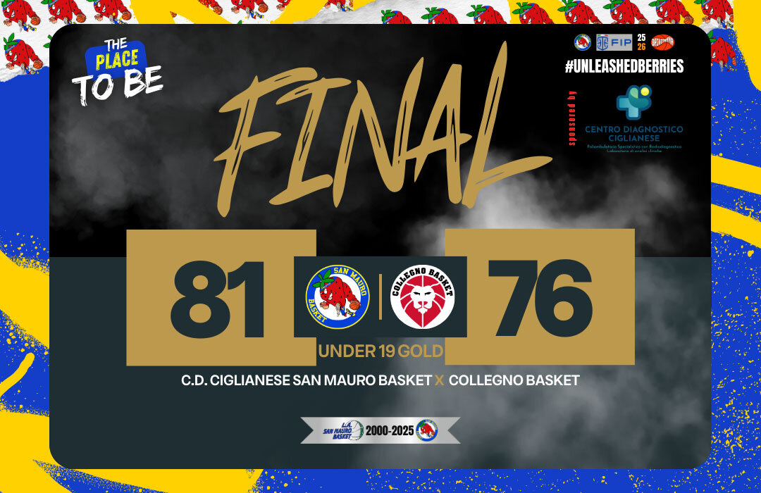 U19 GOLD: PRONTI PER I QUARTI DI FINALE