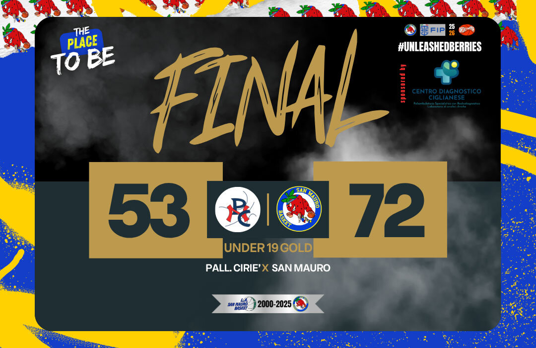 U19 GOLD: BUONA LA PRIMA