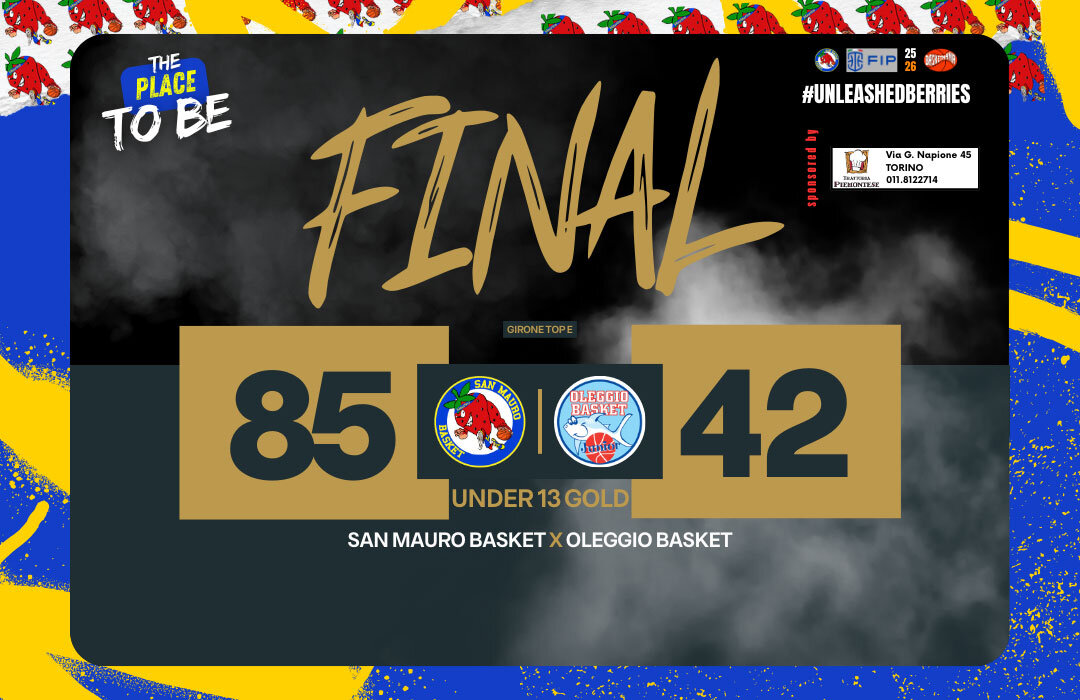 U13 GOLD: INIZIA BENE LA FASE TOP U13 GOLD: INIZIA BENE LA FASE TOP