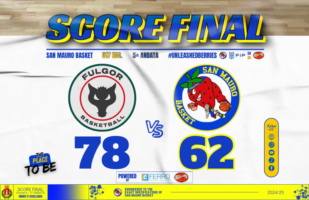 U17 ECC.: GIORNATA NO