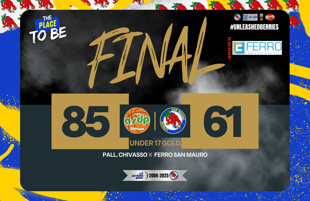 U17 GOLD: CADUTA A CHIVASSO