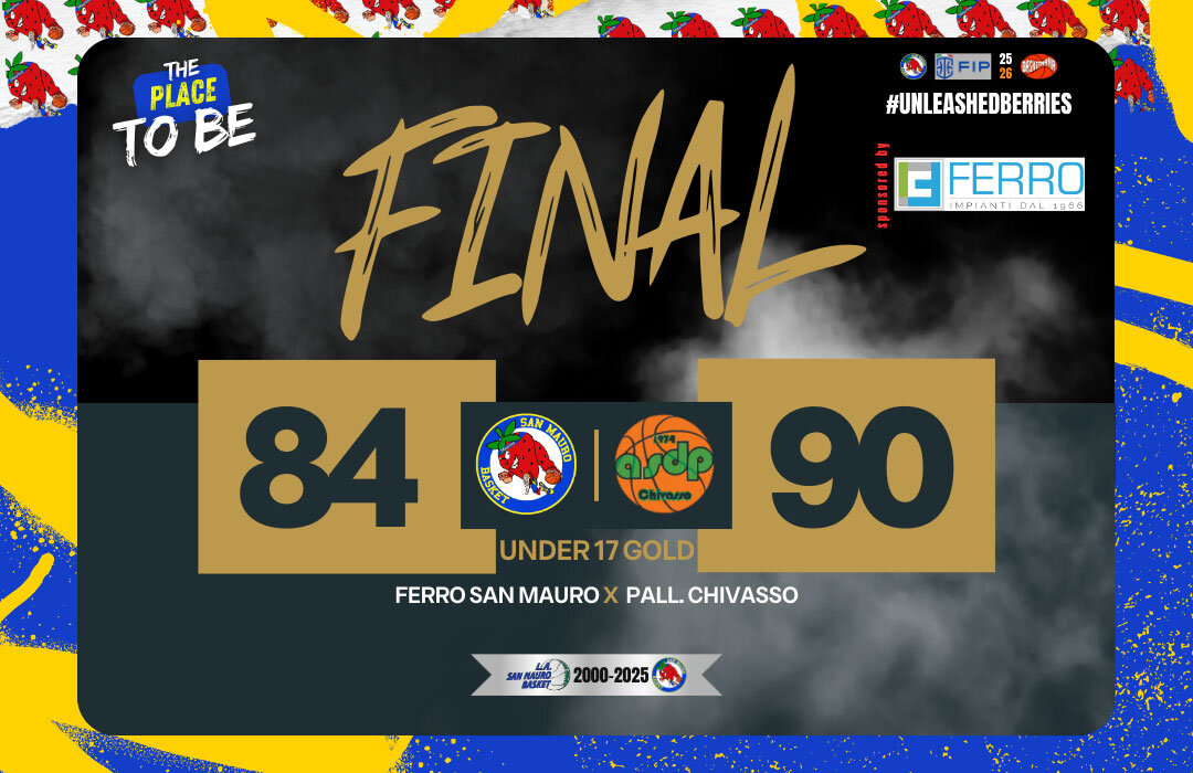 U17 GOLD: GRANDE PARTITA CON CHIVASSO