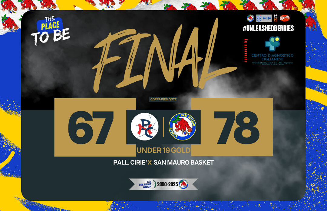 U19 GOLD: ESORDIO VINCENTE IN COPPA