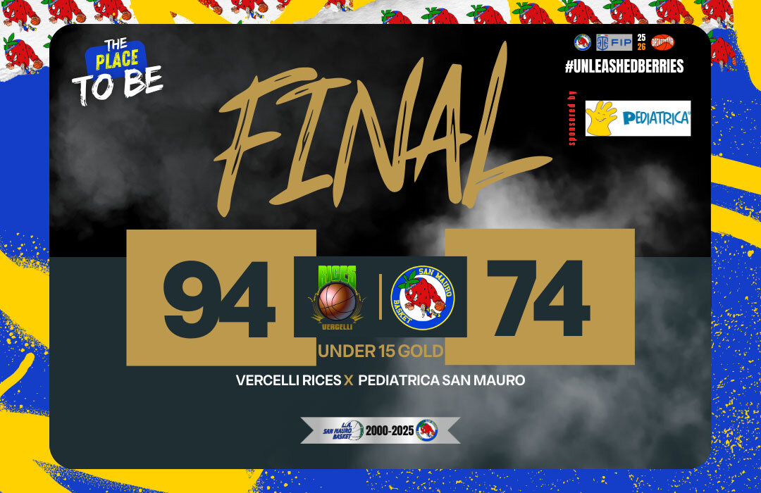 U15 GOLD: RIMANEGGIATI MA COMBATTIVI A VERCELLI