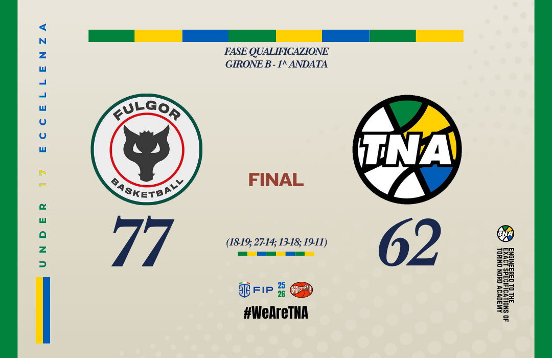 U17 ECC.: TNA SAN MAURO LOTTA ALL'ESORDIO