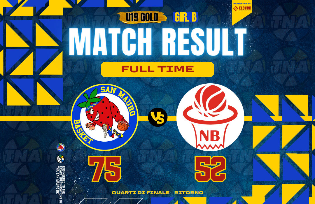 U19 GOLD: AVANTI IN SEMIFINALE!