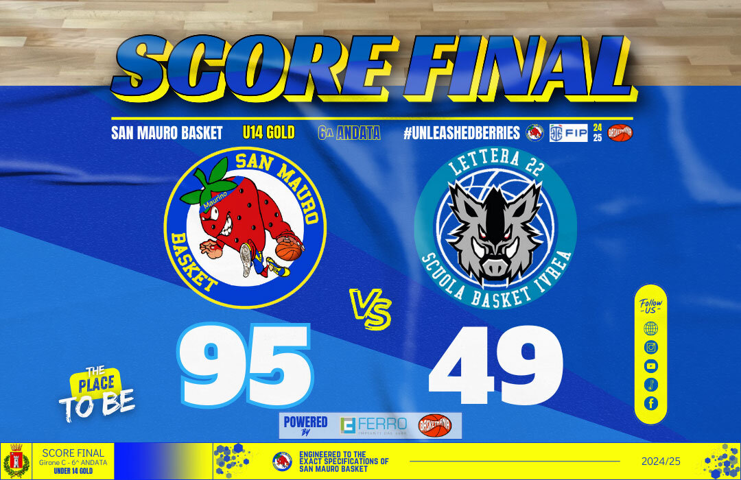 U14 GOLD: VITTORIA vs IVREA