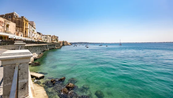 Il lungomare di Ortigia