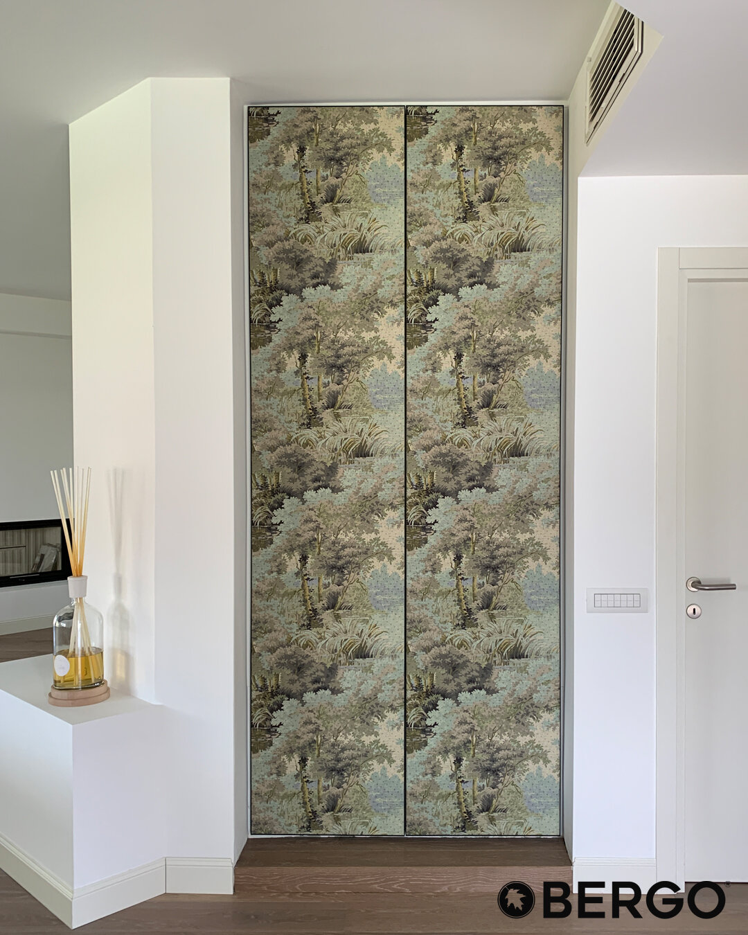 Armadio su misura in nicchia | Natura