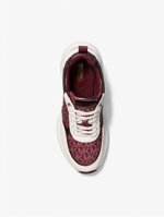 sneaker-michael-kors-colore-bordo-n-38-new-collection