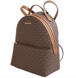 zaino-michael-kors-mod-sheila-medio-logato-brown