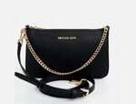 box-michael-kors-tracolla-portacarte-colore-nero