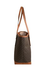 borsa-michael-kors-jet-set-large-logata-brown