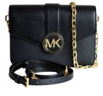 tracolla-michael-kors-carmen-in-pelle-nera