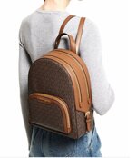 zaino-michael-kors-jaicee-medio-logato-brown