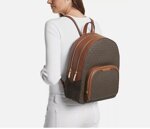 zaino-michael-kors-jaicee-large-logato-brown