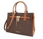 borsa-michael-kors-hamilton-con-tracolla-logata-brown