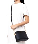 tracolla-michael-kors-dome-pelle-nera