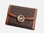 portafoglio-michael-kors-mod-leida-logato-brown