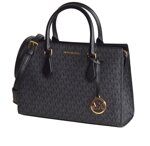 borsa-michael-kors-sheila-media-con-tracolla-logata-nera