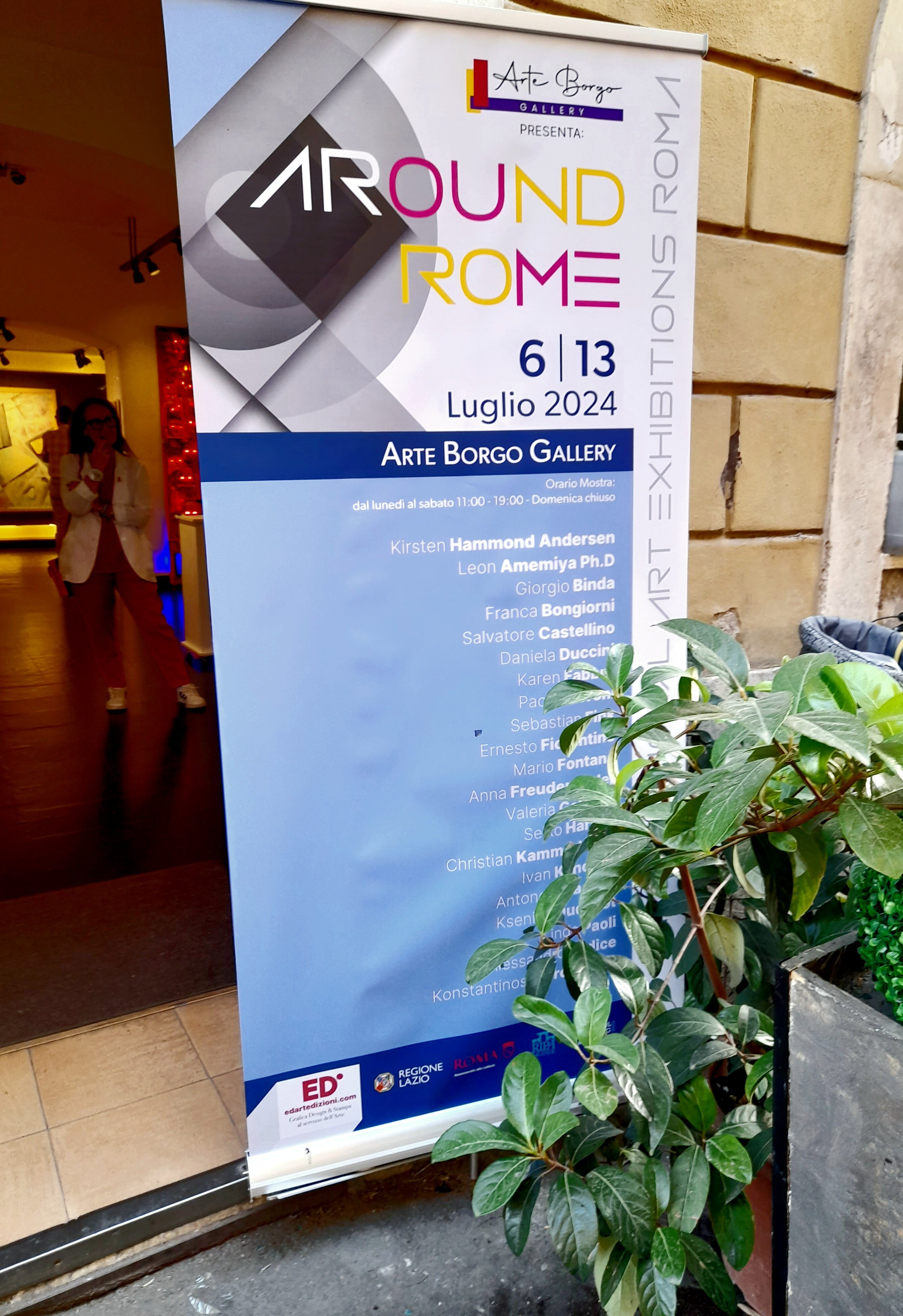 Galleria ARTEBORGO 6-13 luglio 2024