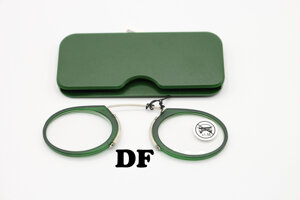 occhiali-da-lettura-vista-tondi-senza-stanghette-montatura-diottrie-15-25-35-verde