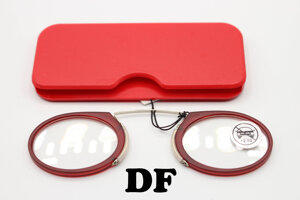 occhiali-da-lettura-vista-tondi-senza-stanghette-montatura-diottrie-15-25-35-rosso