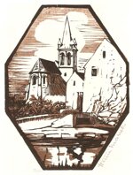 henri-justin-marret-francia-1878-1964-eglise-de-mareil