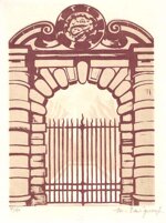 m-savignon-francia-inizi-xx-secolo-une-porte-francois-premier-a-fontainebleau