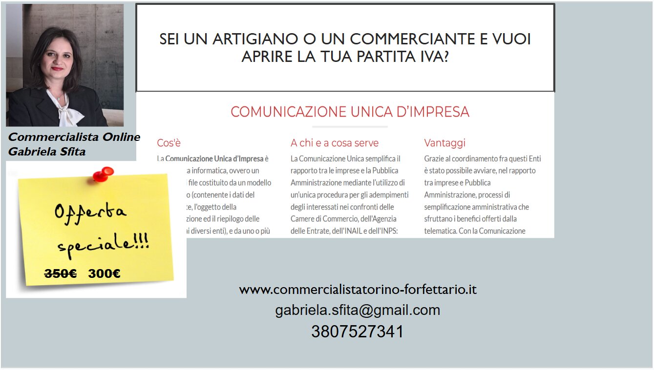 Costo apertura partita Iva imprenditore artigiano o commerciante