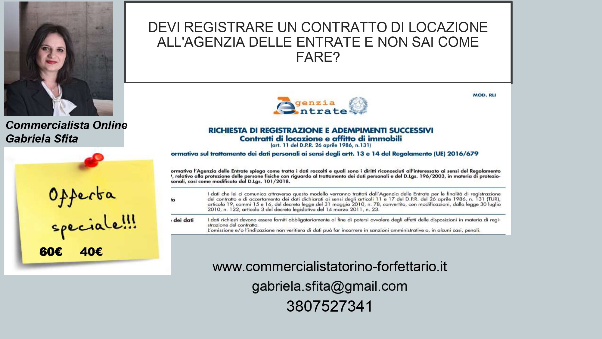 Registrazione contratto di locazione
