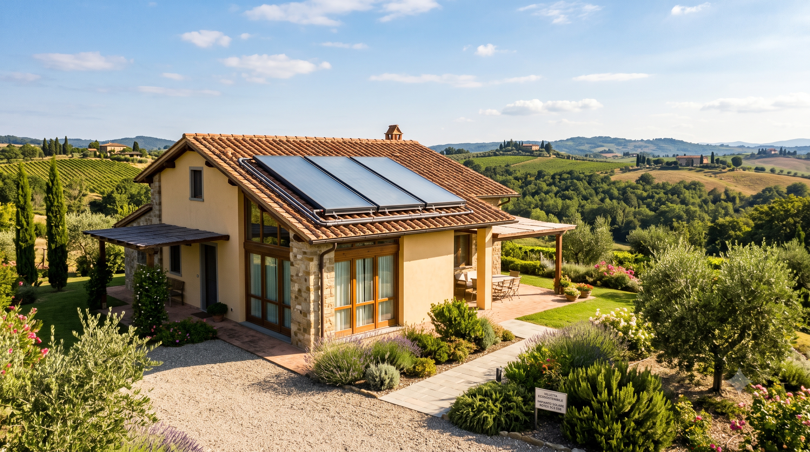 Come funziona un impianto solare termico Rotex Daikin. Che figata avere l'acqua calda gratis!