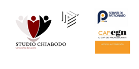 logo caf - patronato - studio