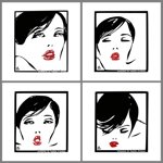 homage-to-valentina-set-di-4-stampe