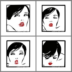 homage-to-valentina-set-di-4-stampe