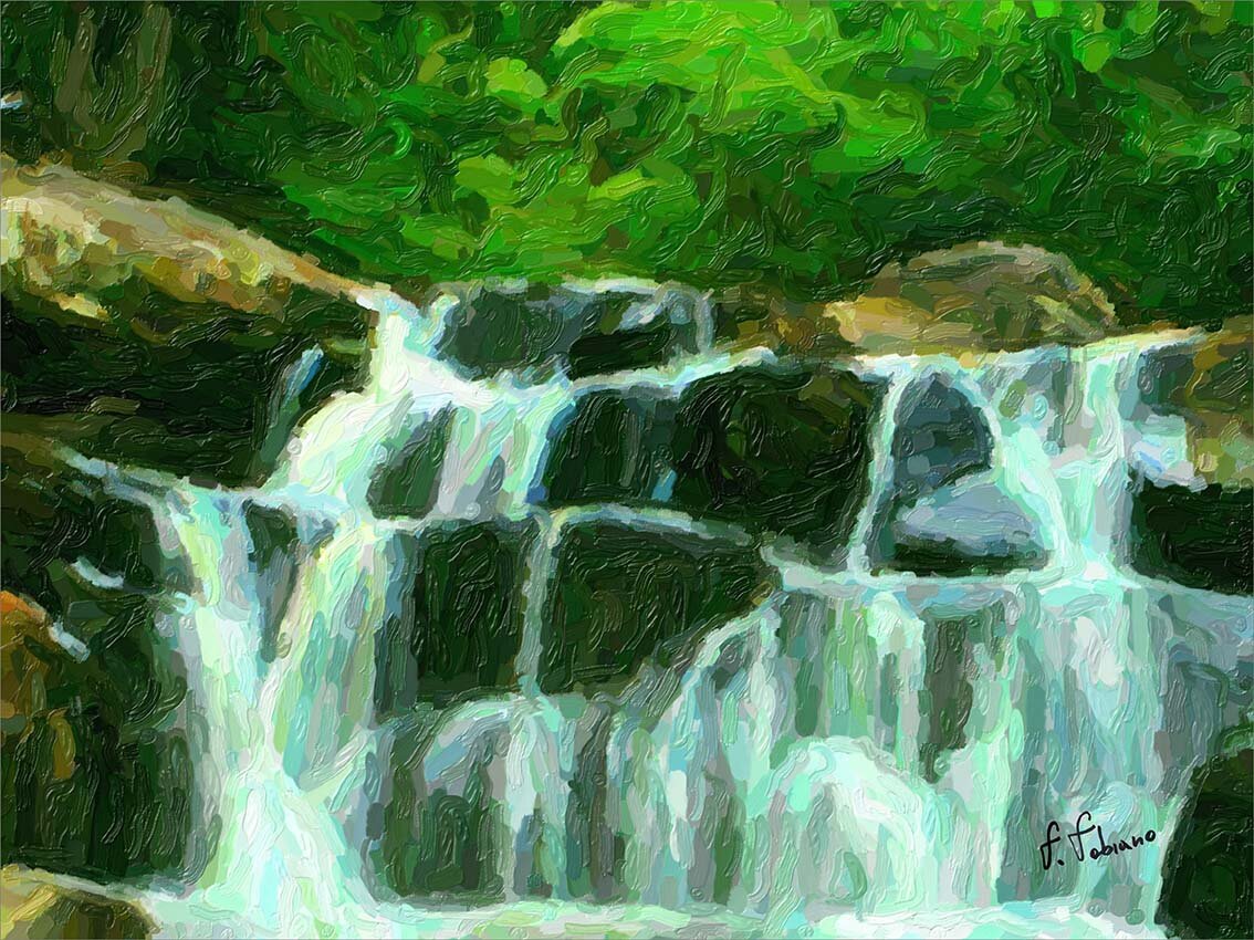 Secret Waterfalls, i quadri