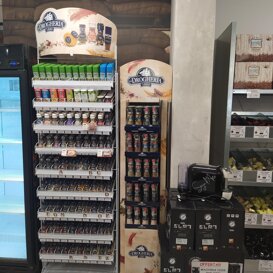 ESPOSITORE DA 65 + PALBOX 5 PIANI