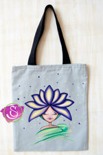 borsa-dipinto-a-mano-ninfea-viola