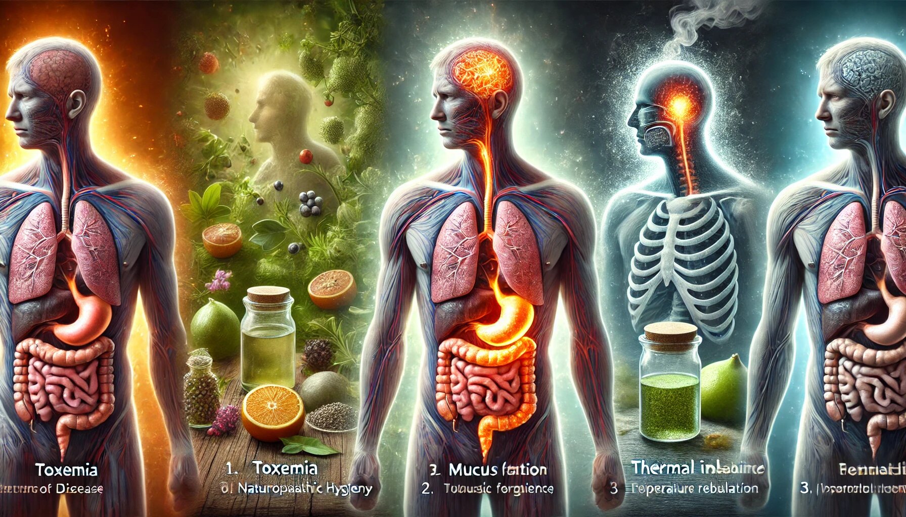 Le Tre Cause della Malattia secondo la Naturopatia Igienistica