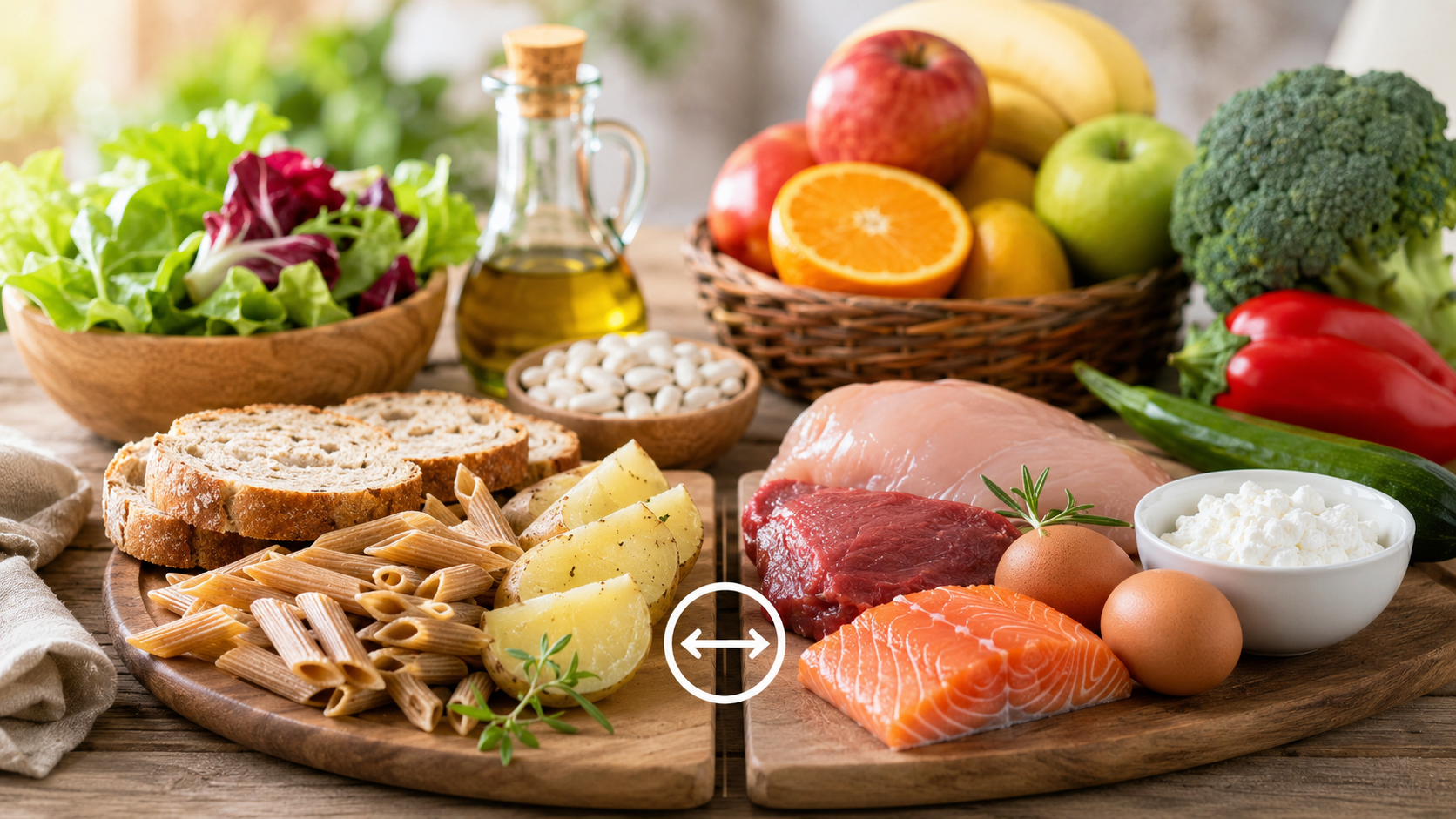 Combinazioni alimentari: come migliorare digestione ed energia con il giusto abbinamento dei cibi Combinazioni alimentari: come migliorare digestione ed energia con il giusto abbinamento dei cibi