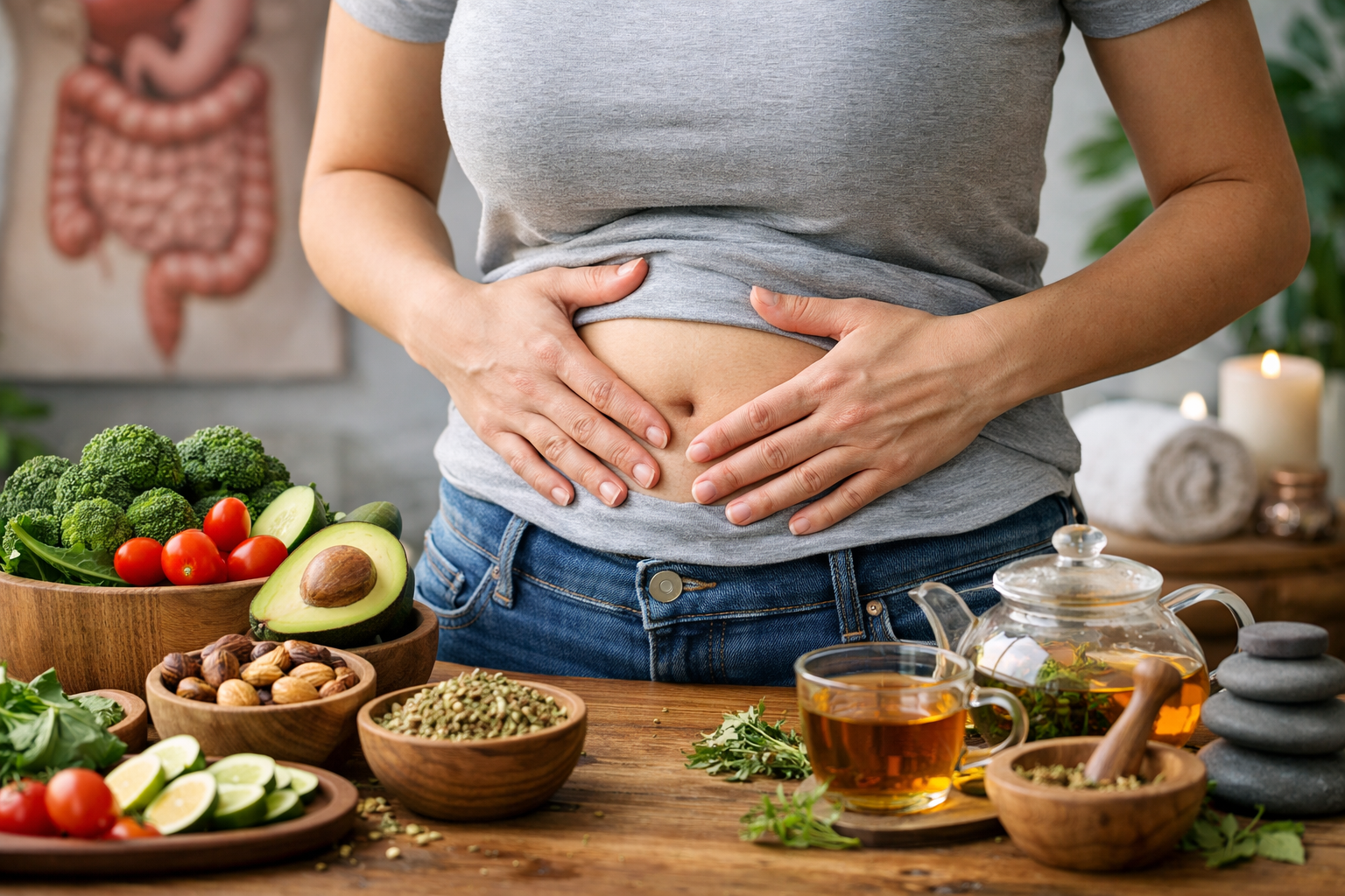 Gonfiore addominale: cause e rimedi naturali &ndash; consulenza naturopatica a Cagliari