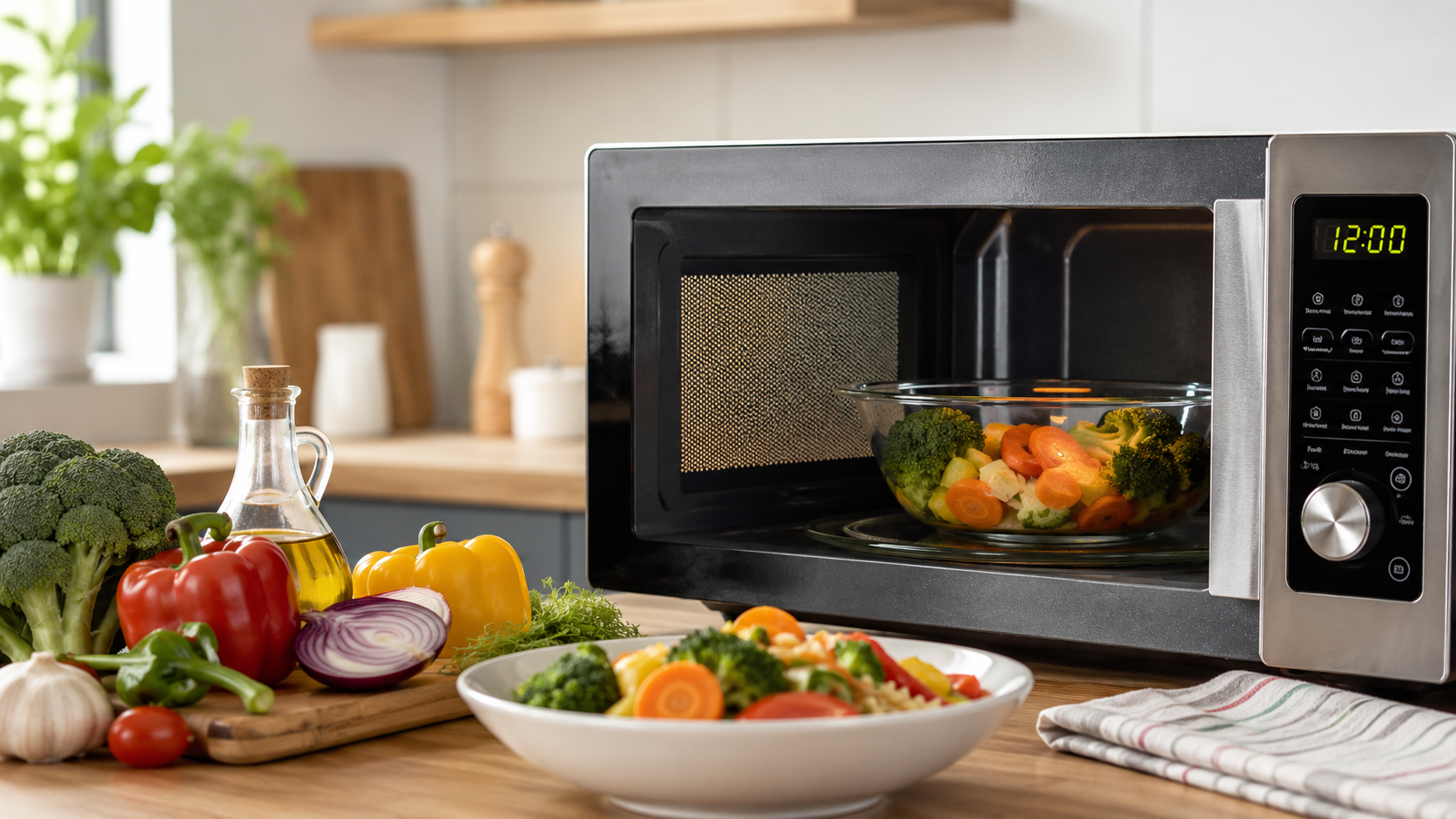 Il cibo cotto con il forno a microonde: cosa sappiamo davvero?