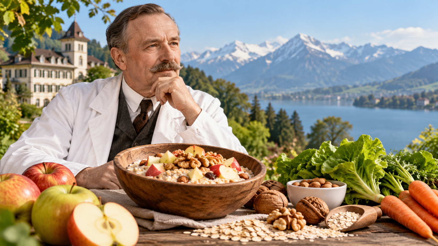 Max Bircher-Benner: il medico che portò l’alimentazione naturale al centro della salute Max Bircher-Benner: il medico che portò l’alimentazione naturale al centro della salute