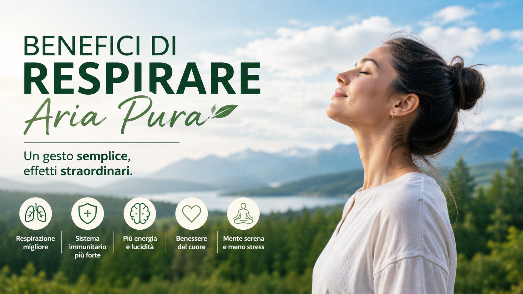 Benefici di respirare aria pura: un nutrimento invisibile per corpo e mente Benefici di respirare aria pura: un nutrimento invisibile per corpo e mente