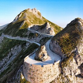 Tornante della Boaria - Alta Via del Sale